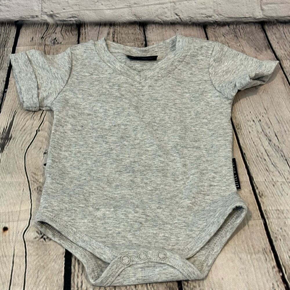 Little Bipsy Grey Bodysuit